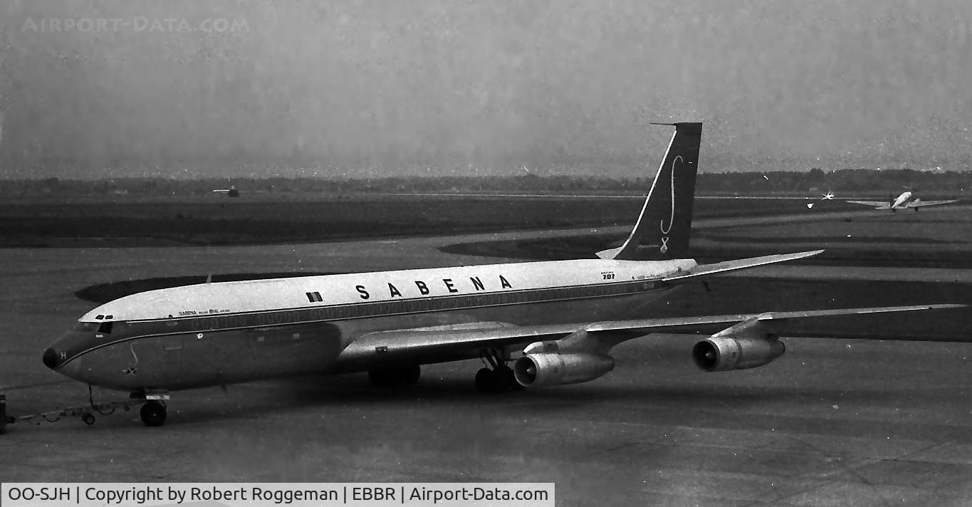OO-SJH, 1965 Boeing 707-329C C/N 18890, SABENA.1964