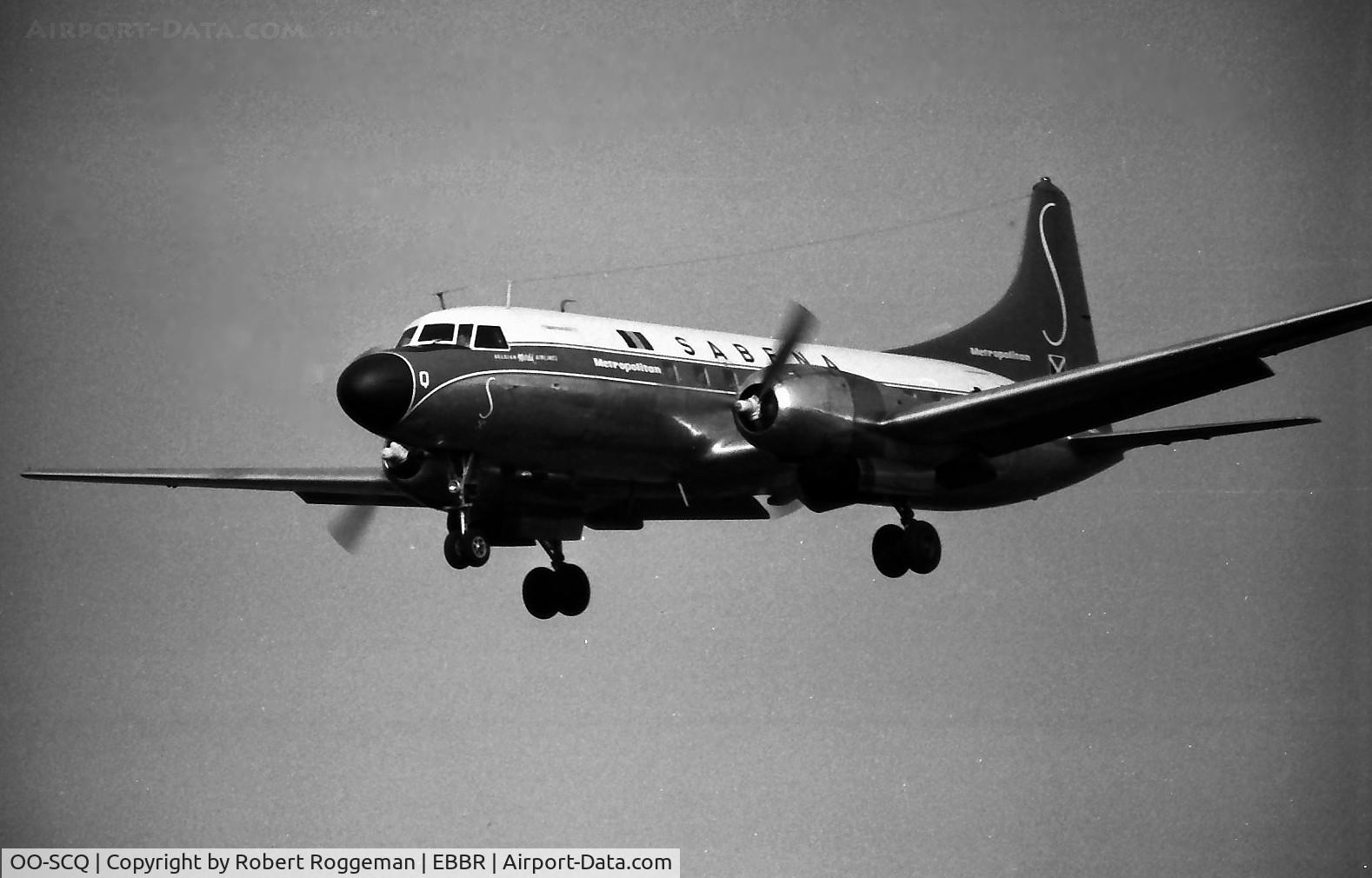 OO-SCQ, 1956 Convair 440 Metropolitan C/N 368, SABENA.1964.