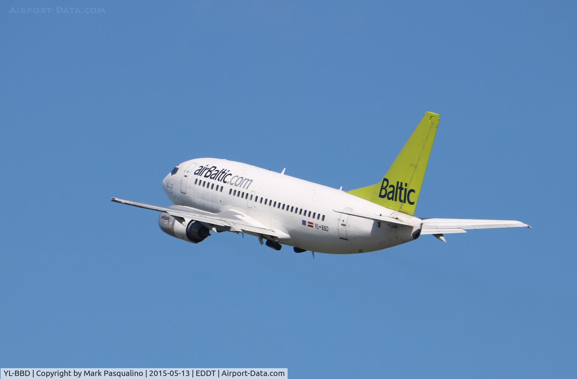 YL-BBD, 1999 Boeing 737-53S C/N 29075, Boeing 737-500