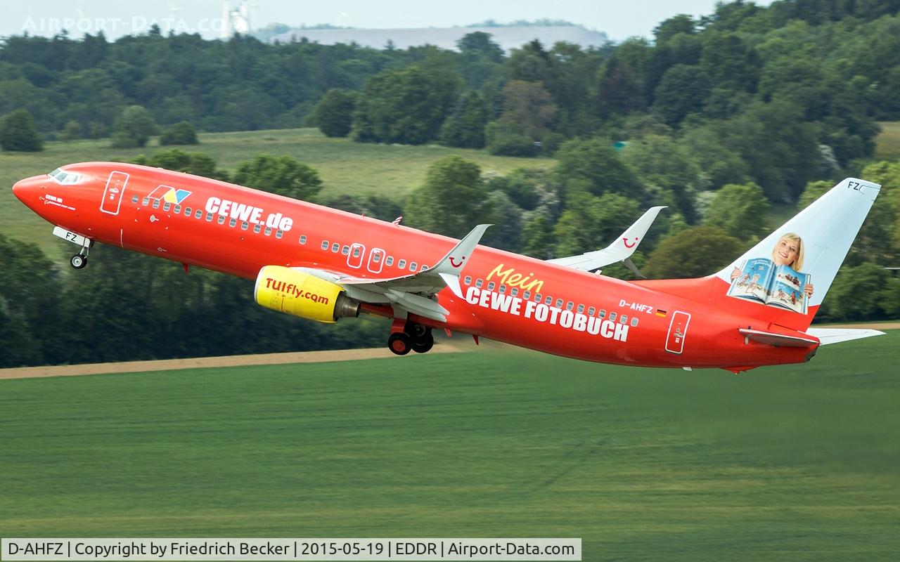 D-AHFZ, 2001 Boeing 737-8K5 C/N 30883, departure to Antalya via RW27