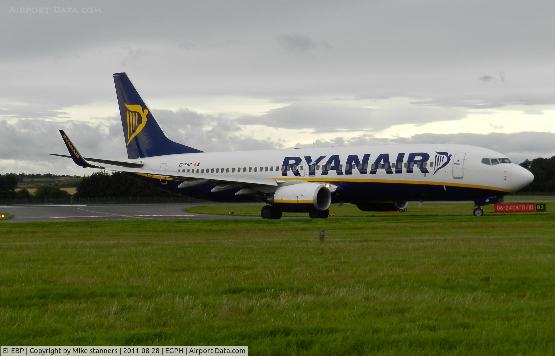 EI-EBP, 2009 Boeing 737-8AS C/N 37531, Ryanair B737NG