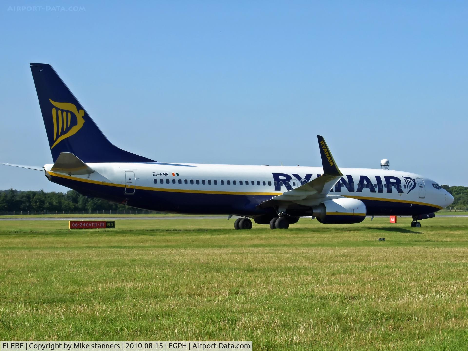EI-EBF, 2009 Boeing 737-8AS C/N 37524, Ryanair B737NG