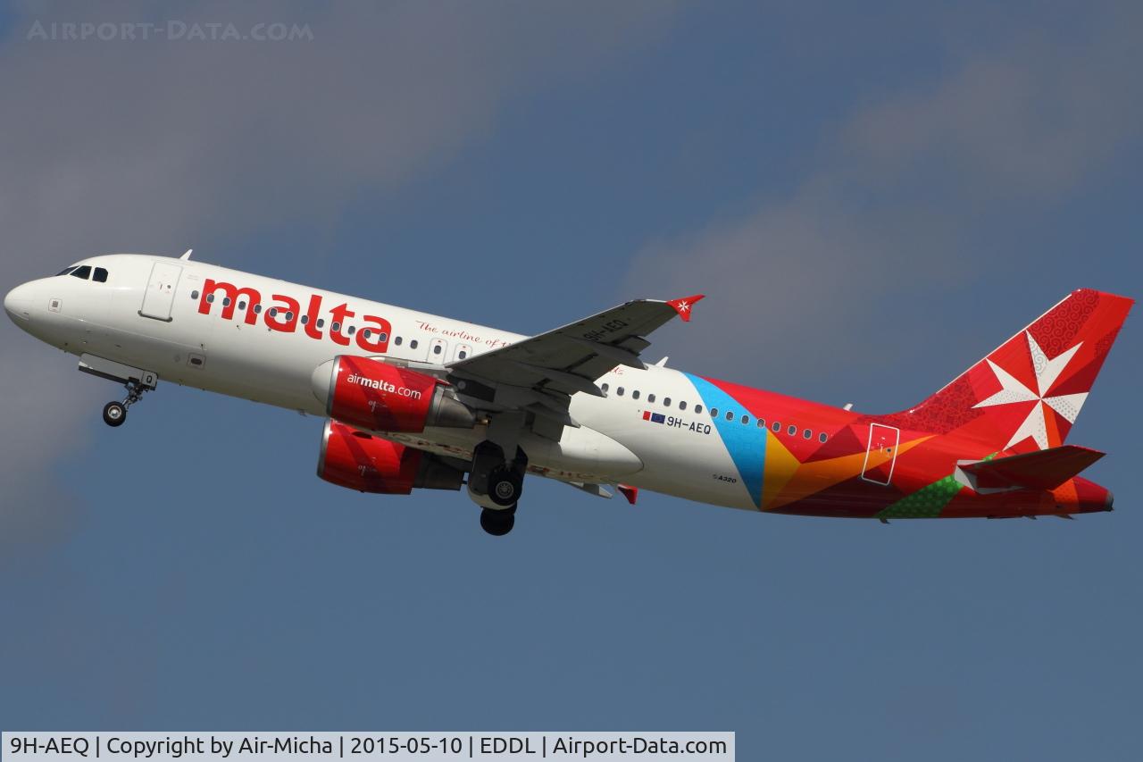 9H-AEQ, 2007 Airbus A320-214 C/N 3068, Air Malta