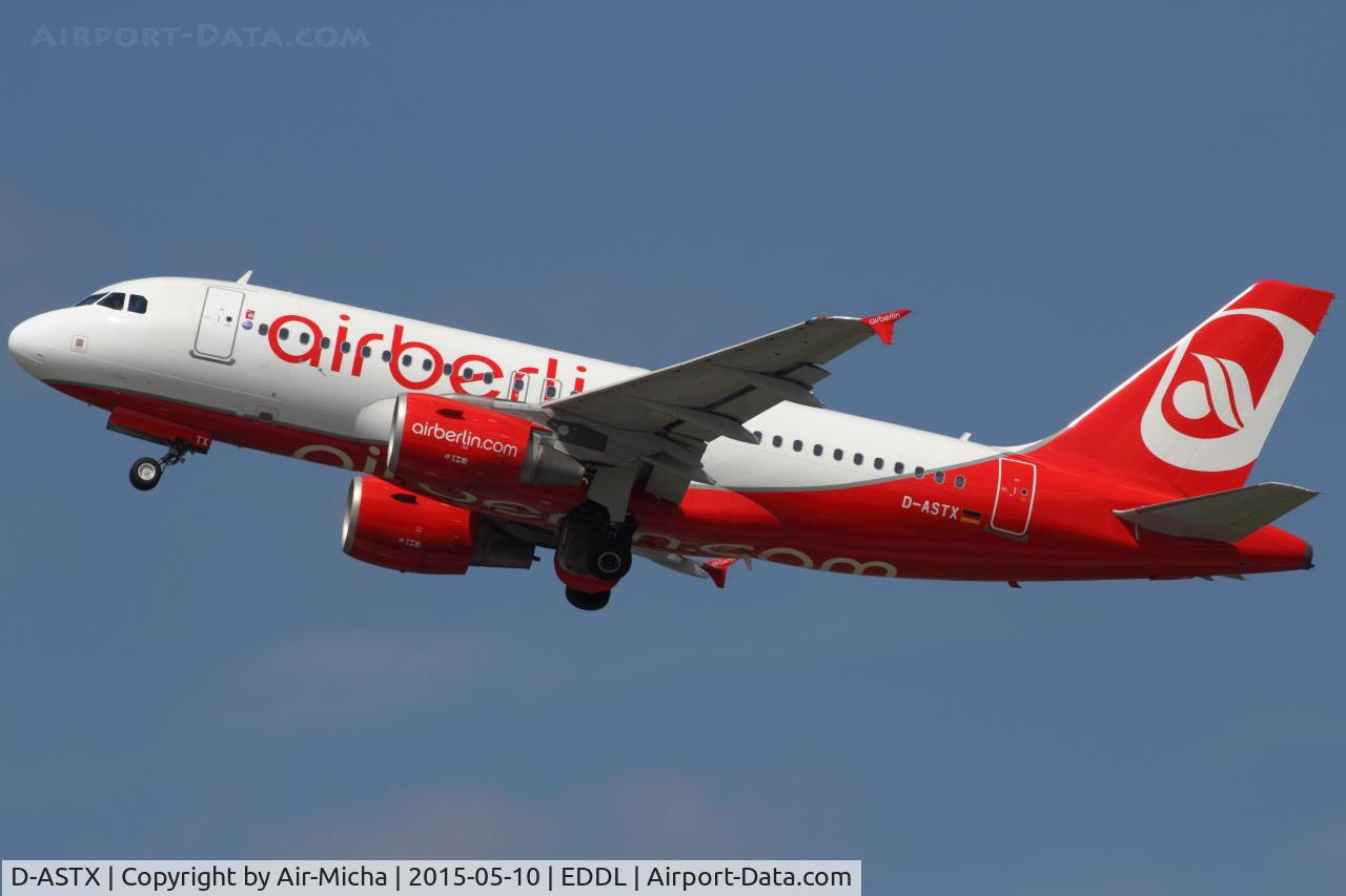 D-ASTX, 2007 Airbus A319-111 C/N 3202, Air Berlin