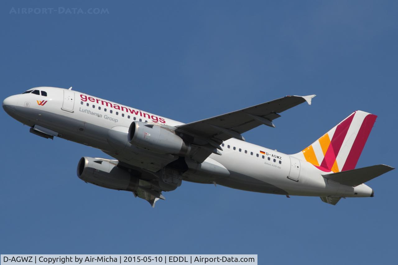 D-AGWZ, 2013 Airbus A319-132 C/N 5978, Germanwings