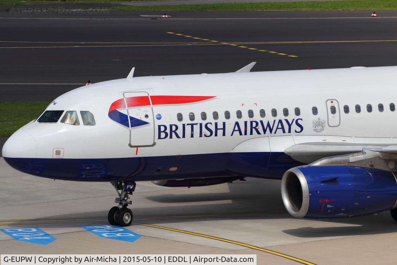 G-EUPW, 2001 Airbus A319-131 C/N 1440, British Airways