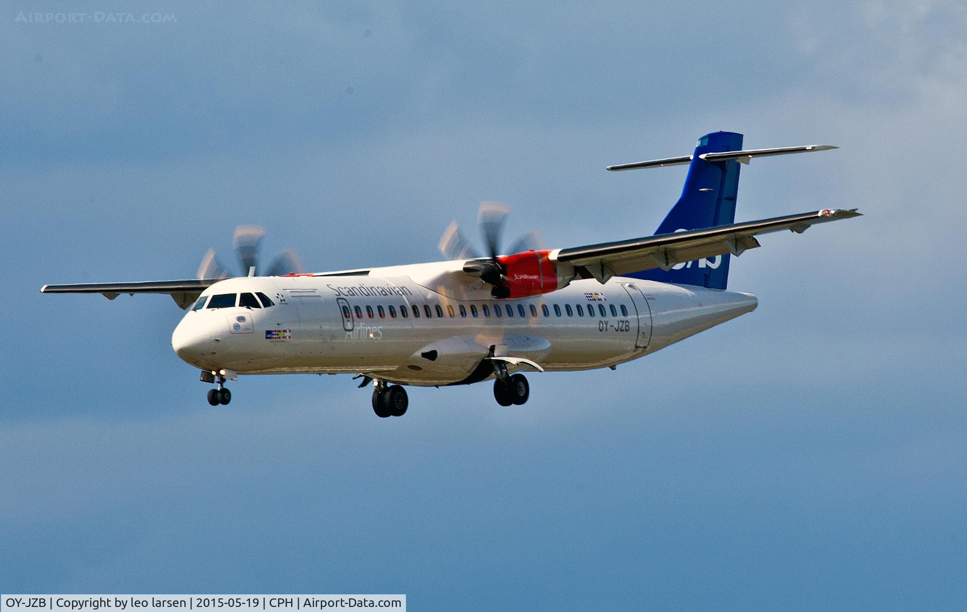 OY-JZB, 2013 ATR 72-600 (72-212A) C/N 1121, Copenhagen 19.5.14