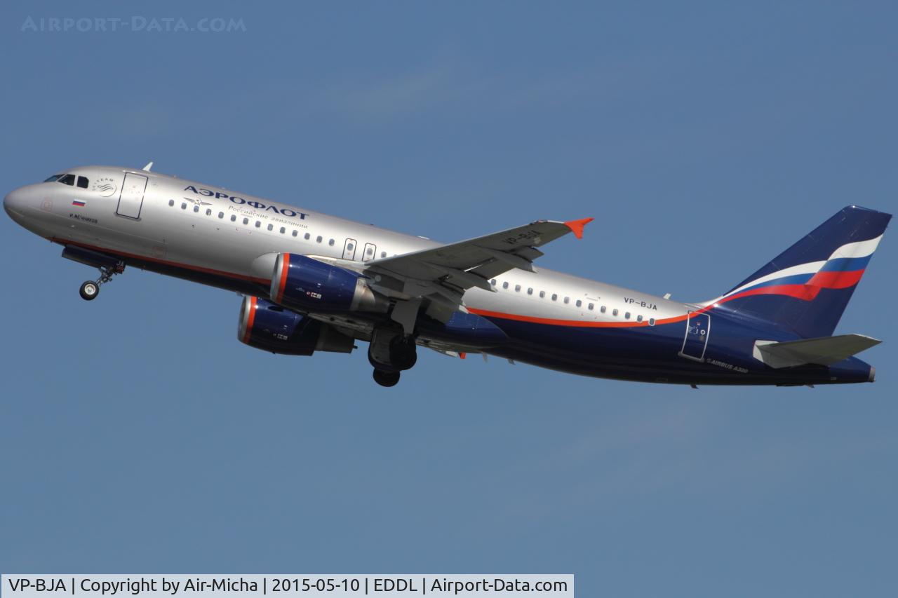 VP-BJA, 2013 Airbus A320-214 C/N 5536, Aeroflot