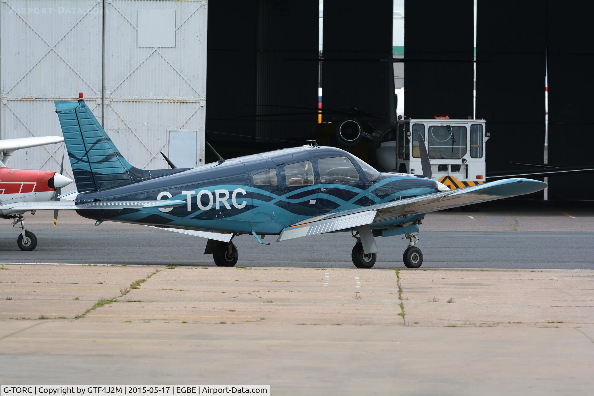 G-TORC, 1974 Piper PA-28R-200 Cherokee Arrow C/N 28R-7535036, G-TORC at Coventry 17.5.15