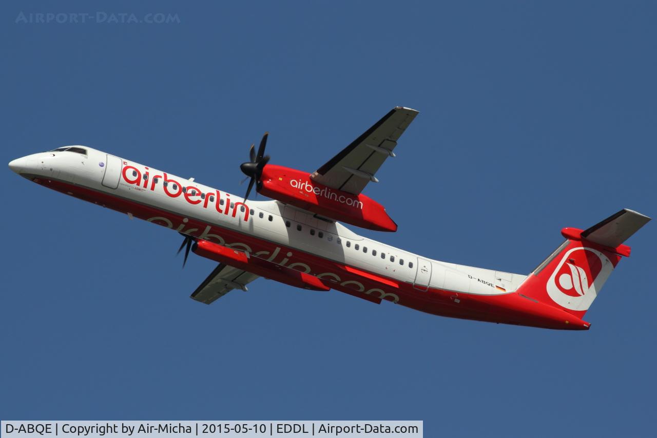 D-ABQE, 2009 De Havilland Canada DHC-8-402Q Dash 8 C/N 4239, Air Berlin
