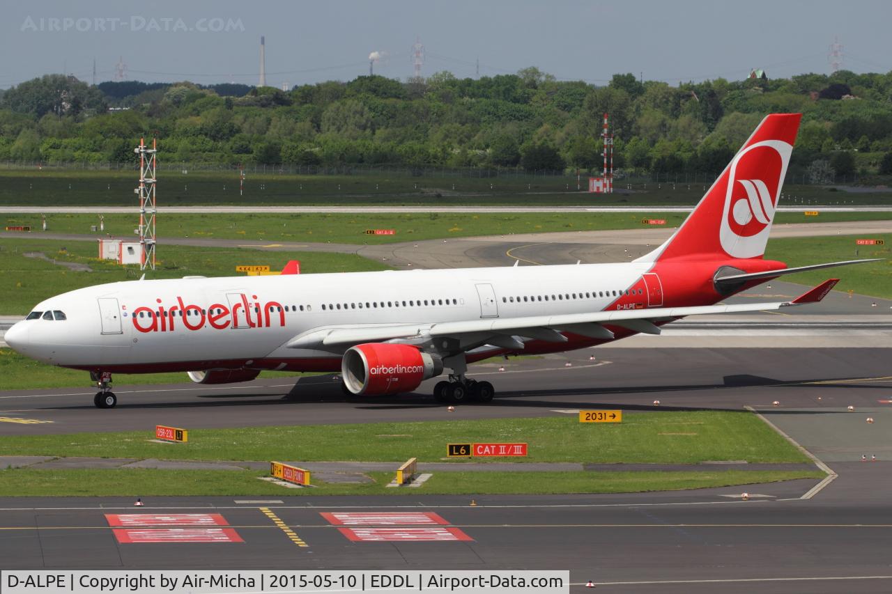 D-ALPE, 2002 Airbus A330-223 C/N 469, Air Berlin