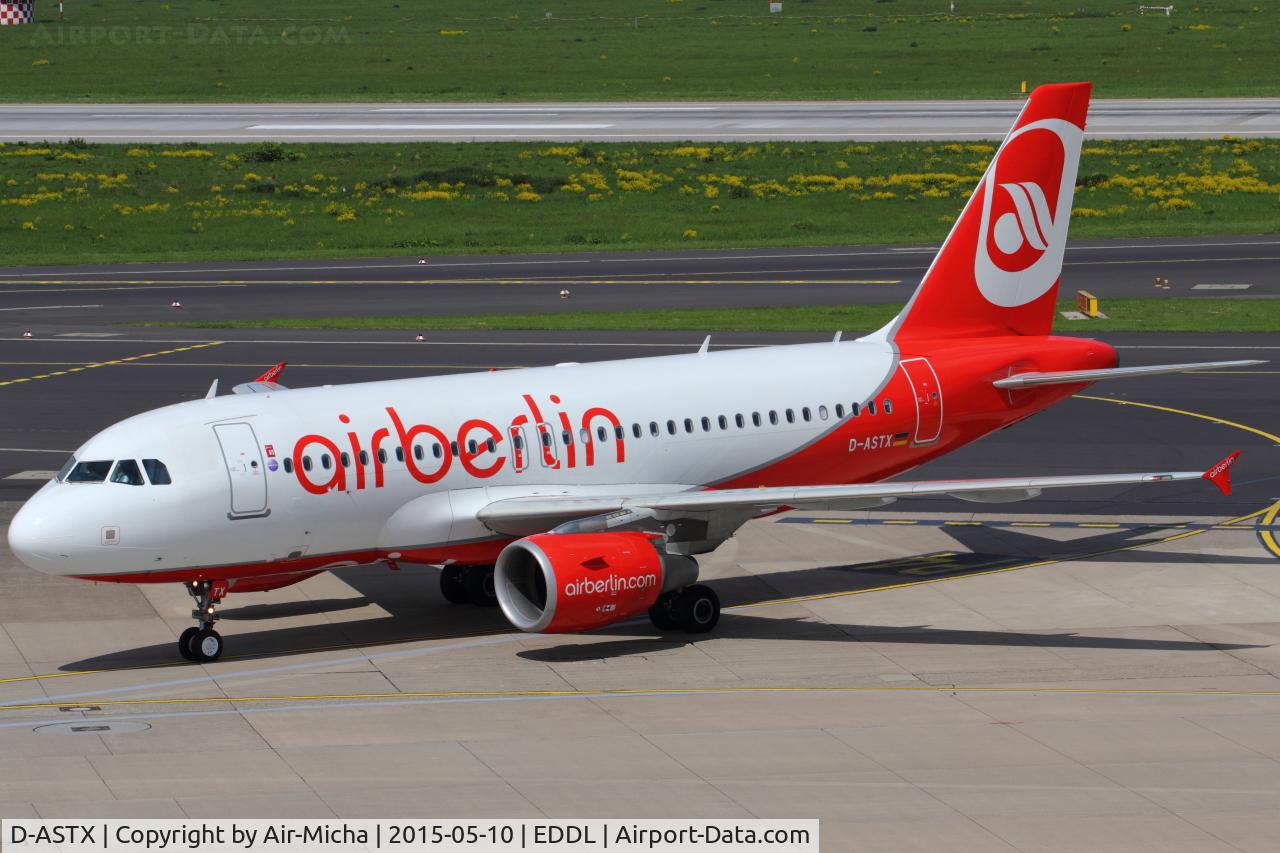 D-ASTX, 2007 Airbus A319-111 C/N 3202, Air Berlin