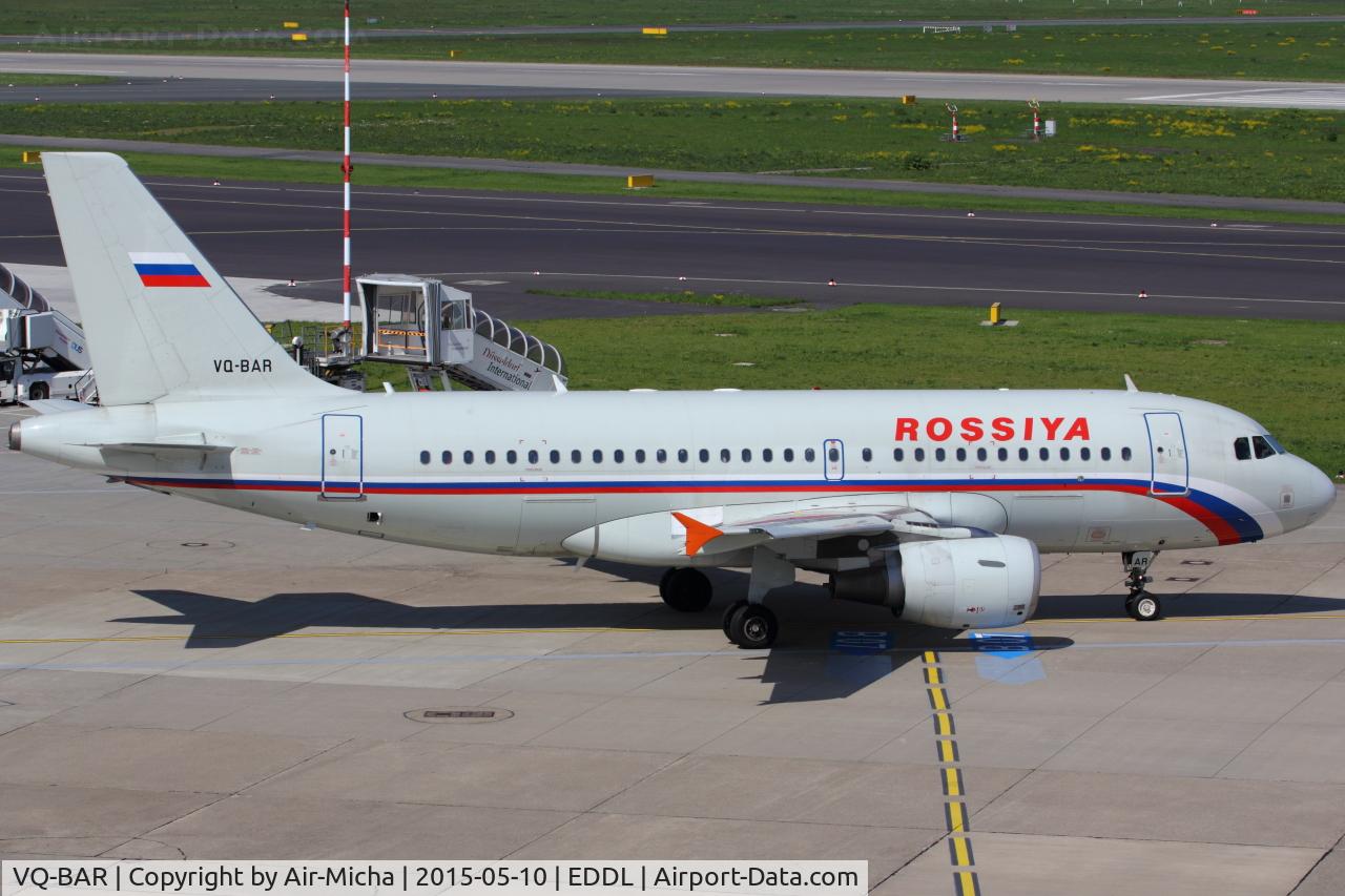 VQ-BAR, 2001 Airbus A319-111 C/N 1488, Rossiya