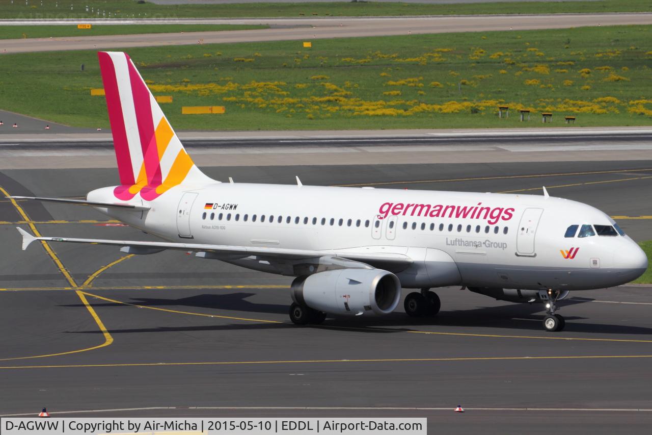 D-AGWW, 2013 Airbus A319-132 C/N 5535, Germanwings