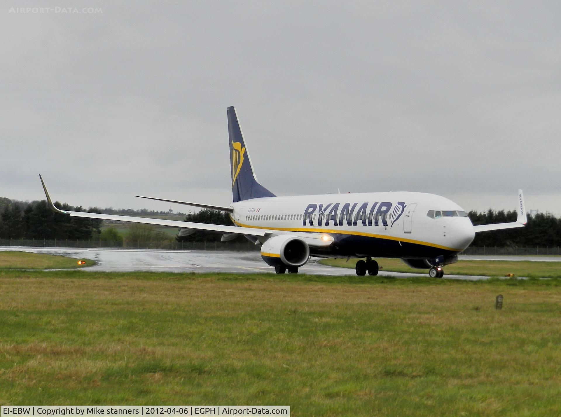 EI-EBW, 2009 Boeing 737-8AS C/N 35010, Ryanair B737NG Arrives on flight RYR7893