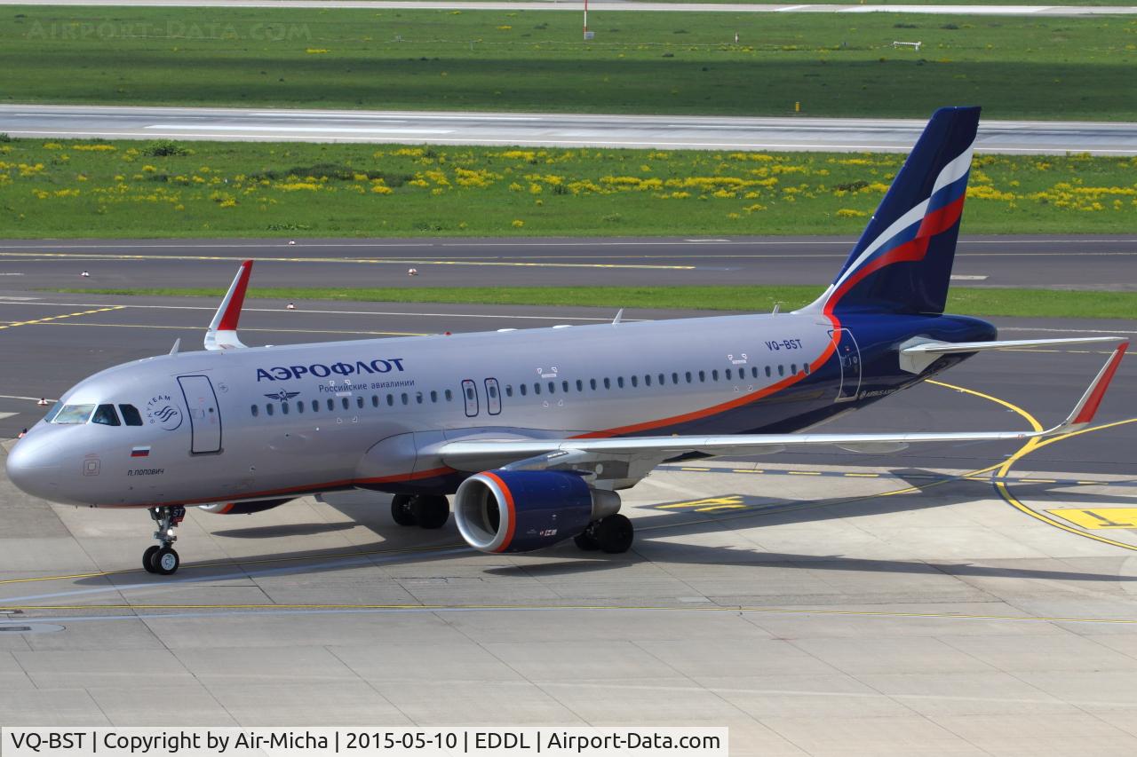 VQ-BST, 2014 Airbus A320-214 C/N 6071, Aeroflot