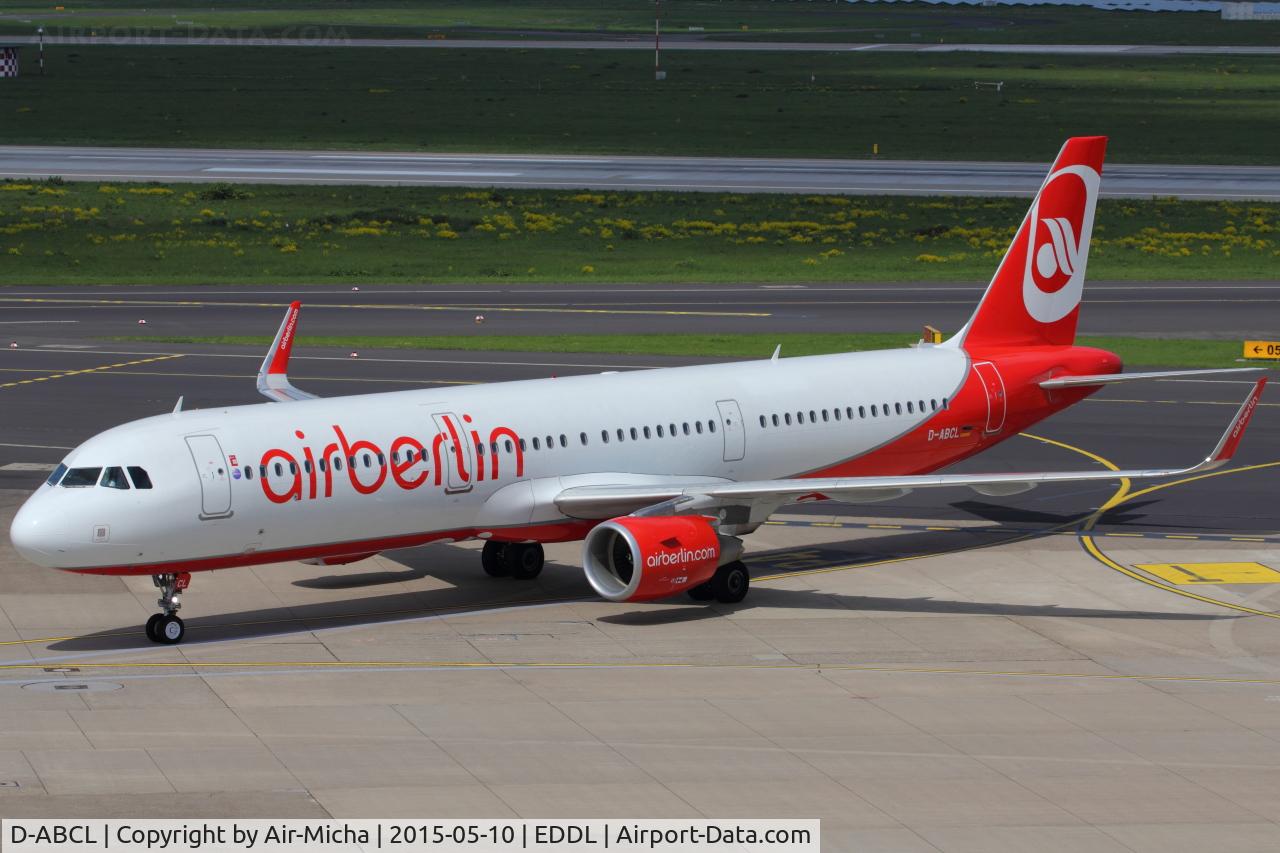 D-ABCL, 2014 Airbus A321-211 C/N 6168, Air Berlin