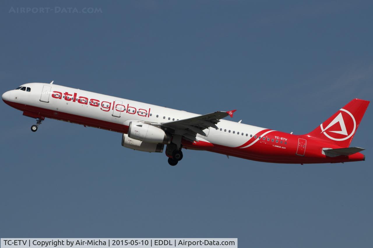 TC-ETV, 2003 Airbus A321-231 C/N 1950, AtlasJet