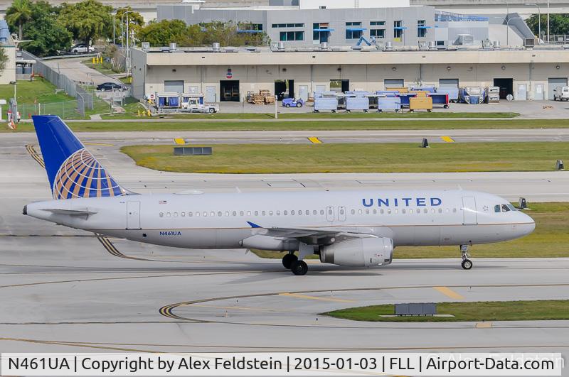 N461UA, 2000 Airbus A320-232 C/N 1266, Ft. Lauderdale