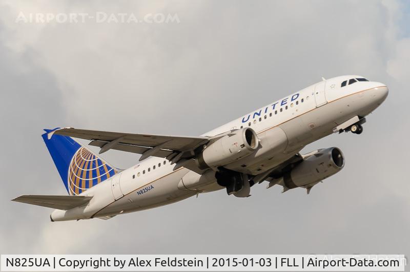 N825UA, 1999 Airbus A319-131 C/N 980, Ft. Lauderdale