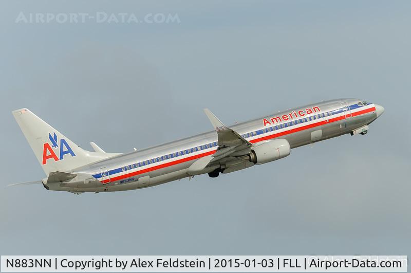 N883NN, 2010 Boeing 737-823 C/N 31137, Ft. Lauderdale