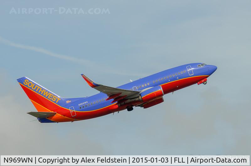 N969WN, 2011 Boeing 737-7H4 C/N 41777, Ft. Lauderdale