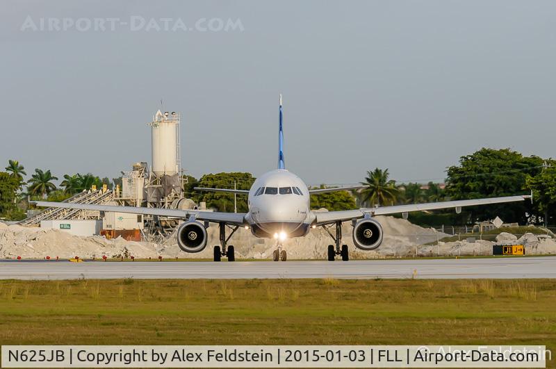 N625JB, 2005 Airbus A320-232 C/N 2535, Ft. Lauderdale