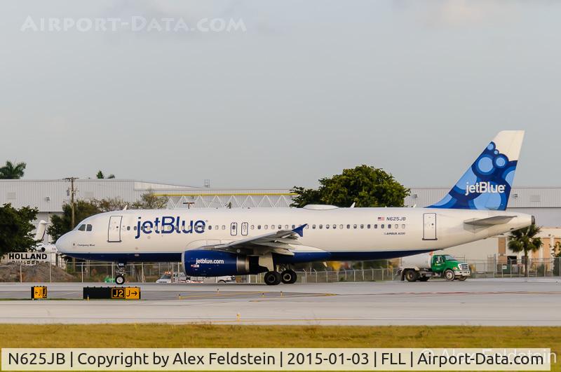 N625JB, 2005 Airbus A320-232 C/N 2535, Ft. Lauderdale