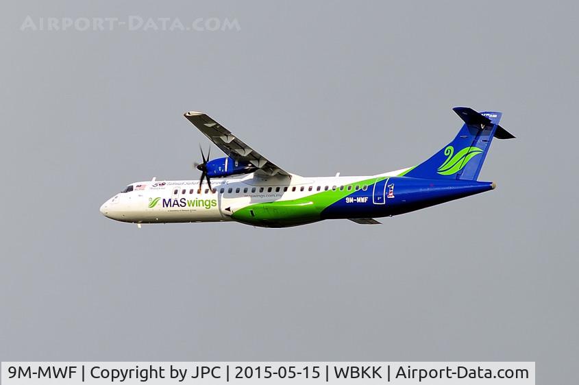 9M-MWF, 2009 ATR 72-212A C/N 889, Take Off     near sunset