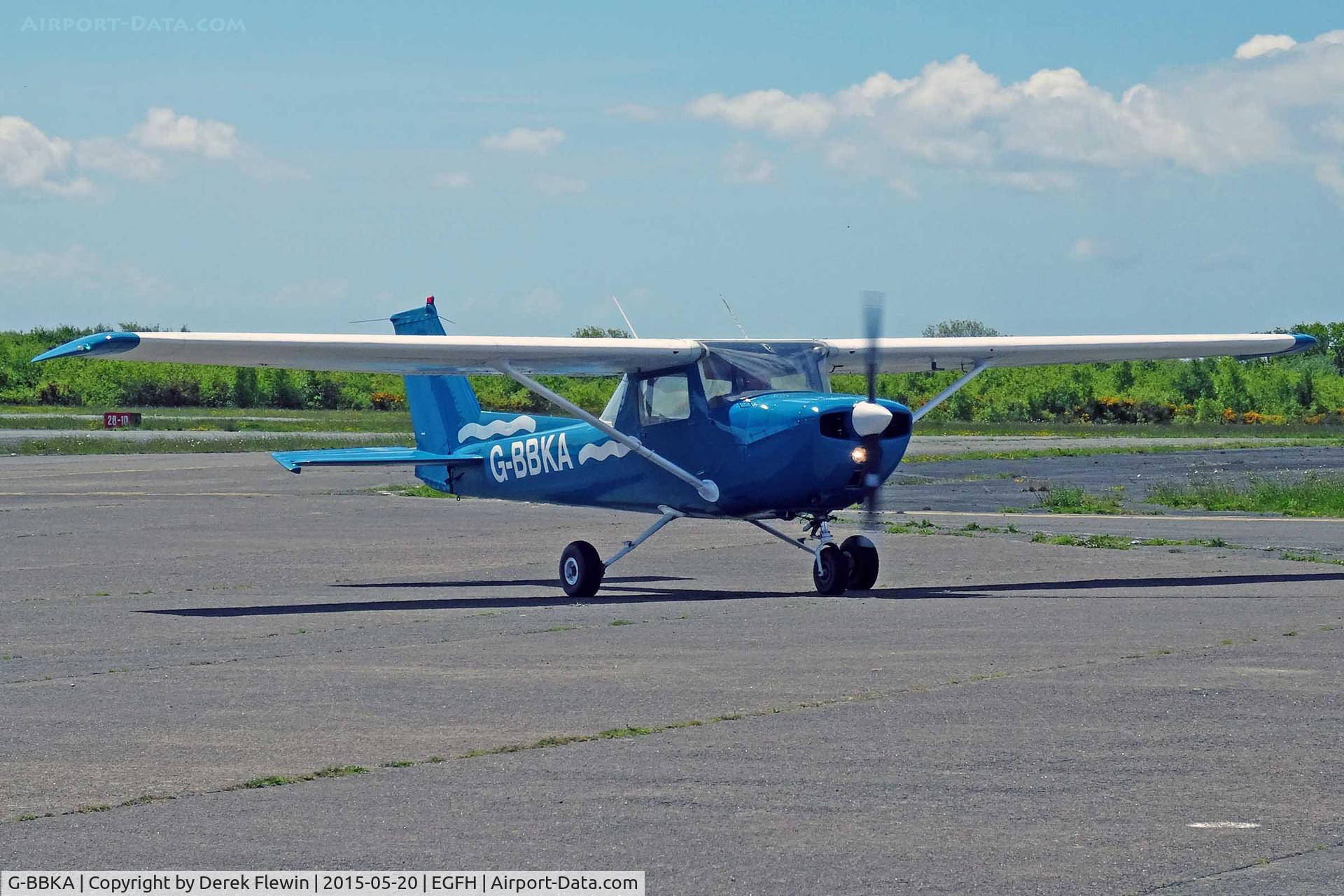 G-BBKA, 1973 Reims F150L C/N 1029, F150L, Cambrian Flying Club,  new resident.