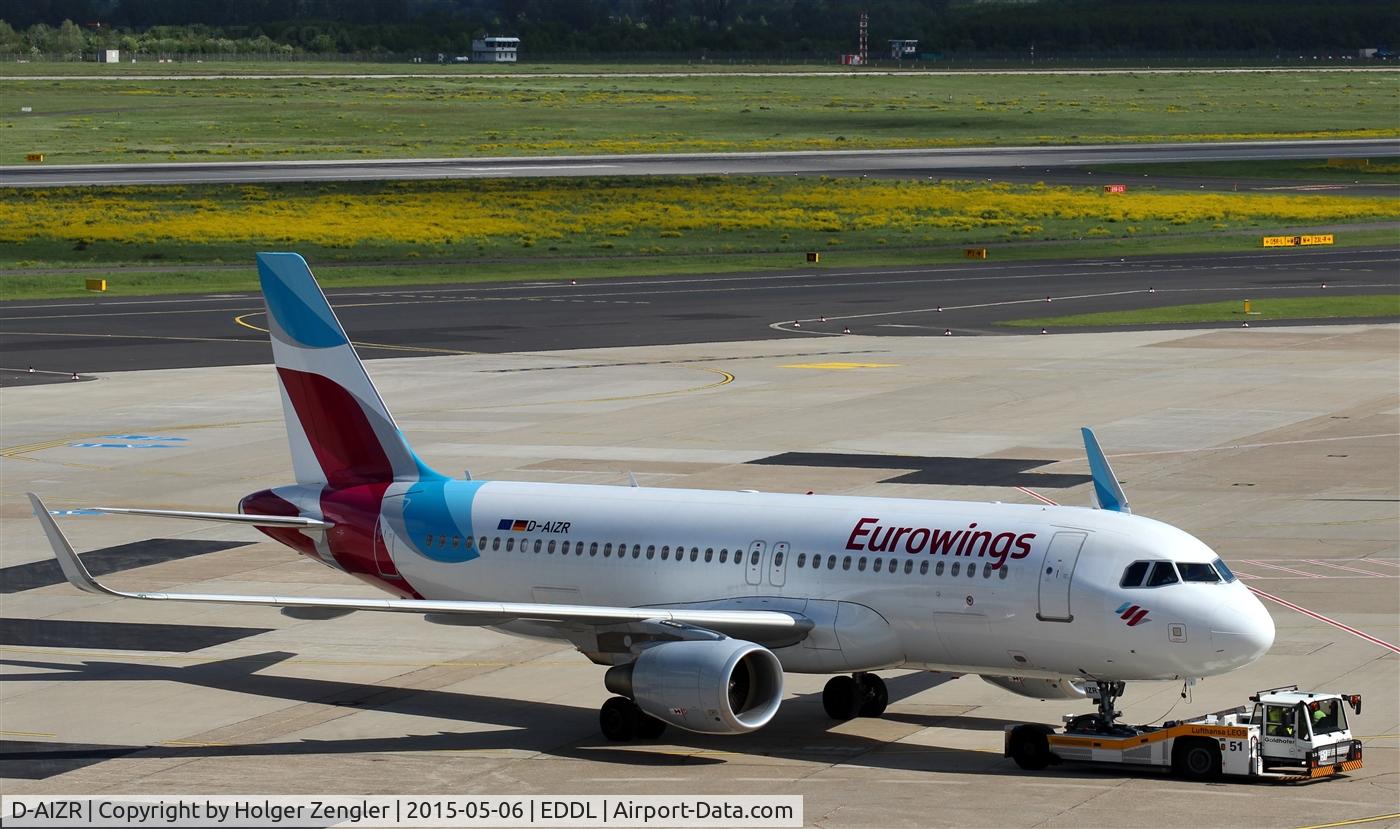 D-AIZR, 2013 Airbus A320-214 C/N 5525, A view to near future: Lufthansa´s cheap daughters gemanwings and eurowings will come together to Eurowings with new colors....
