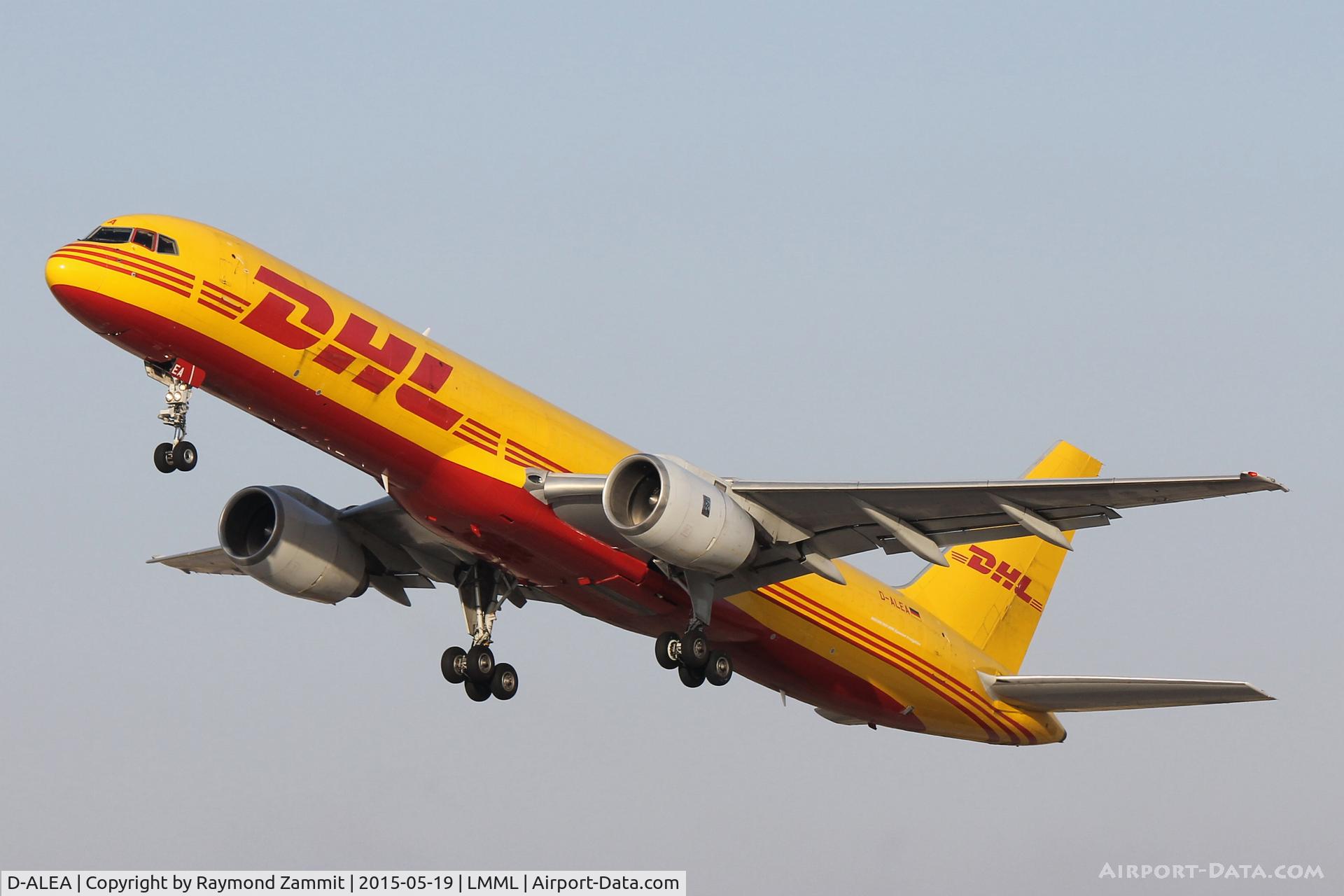D-ALEA, 1982 Boeing 757-236 C/N 22172, B757 D-ALEA DHL