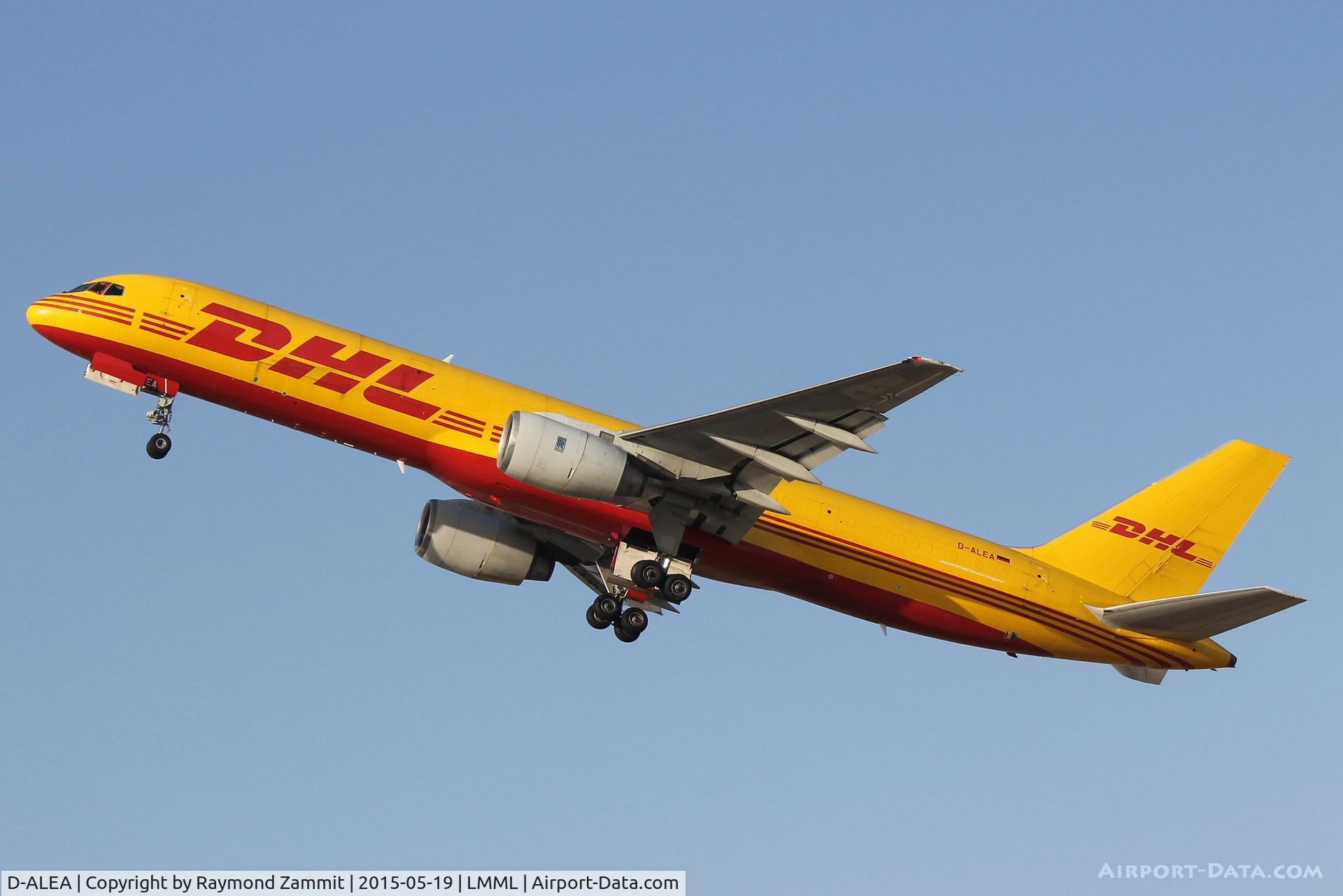 D-ALEA, 1982 Boeing 757-236 C/N 22172, B757 D-ALEA DHL