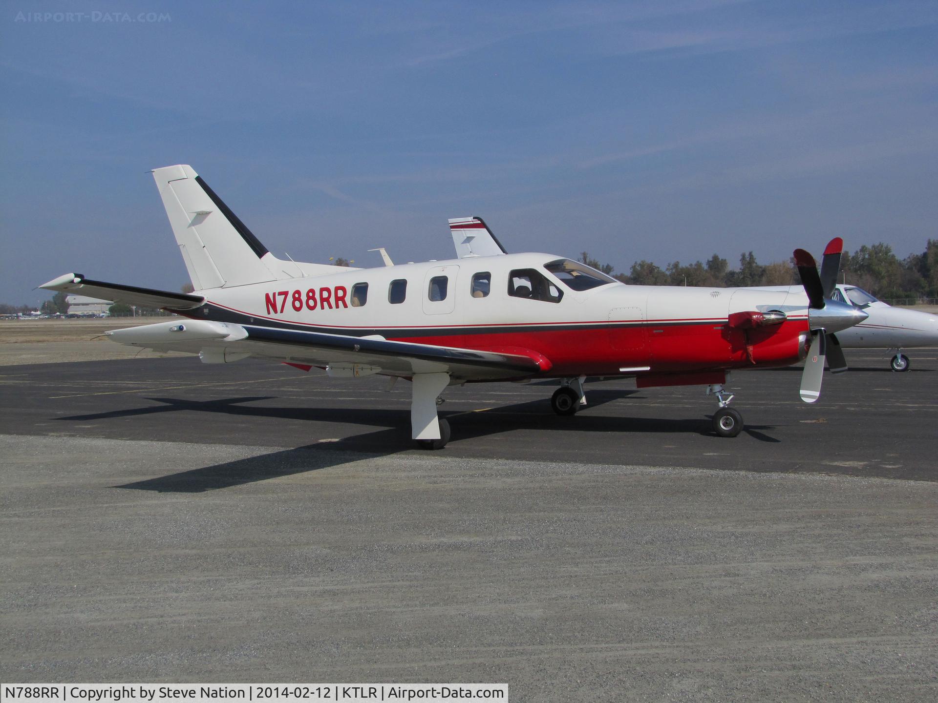 N788RR, 2000 Socata TBM-700 C/N 167, KEK Companies (Portland, OR) TBM-700 in for International Ag Expo 2014