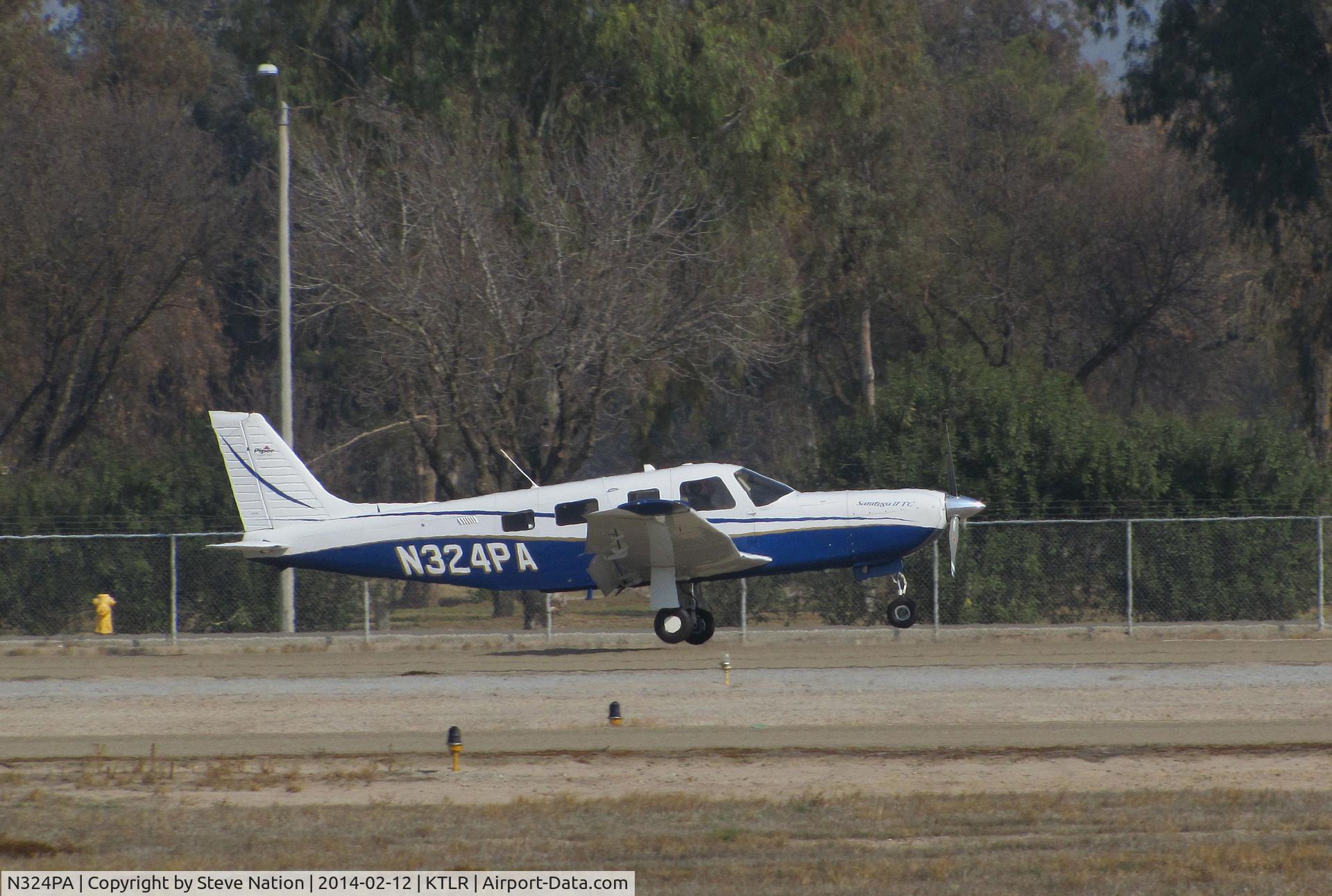N324PA, 2001 Piper PA-32R-301T Turbo Saratoga C/N 3257230, Manteca, CA-based PA-32R-301T in for International Ag Expo 2014