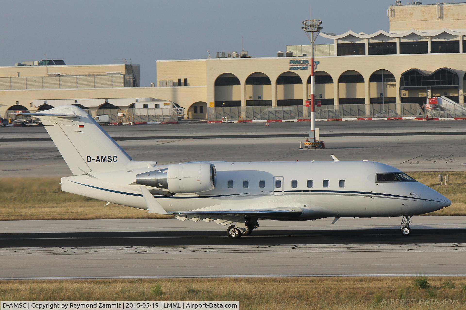 D-AMSC, 2000 Bombardier Challenger 604 (CL-600-2B16) C/N 5464, Canadair CL-600 Challenger 604 D-AMSC
