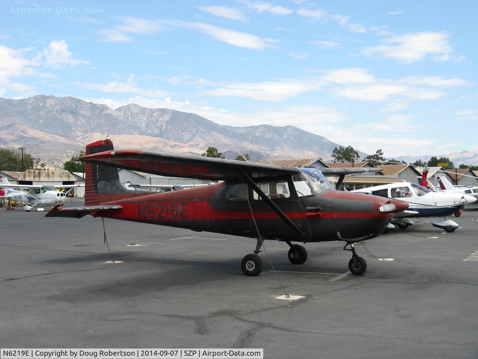 N6219E, 1958 Cessna 172 C/N 46319, 1958 Cessna 172, Continental O-300 145 Hp 6 cylinder