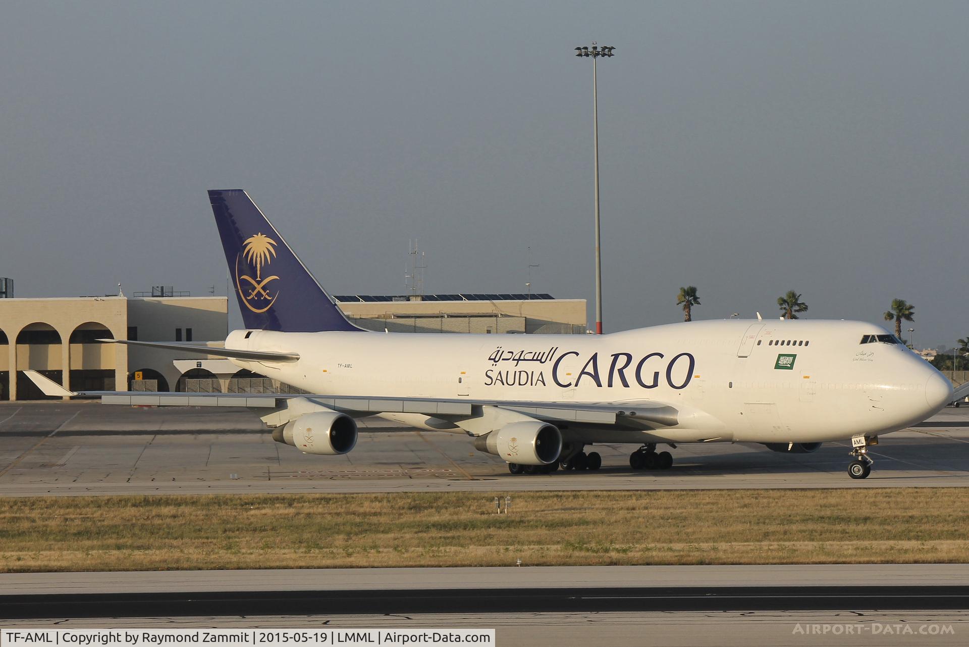 TF-AML, 1994 Boeing 747-4H6(BDSF) C/N 27044, B747 TF-AML Saudi Arabia Cargo