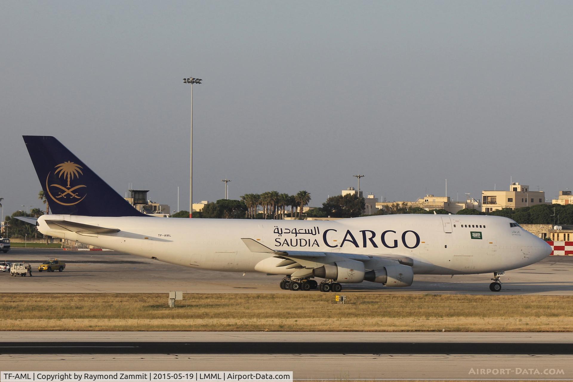 TF-AML, 1994 Boeing 747-4H6(BDSF) C/N 27044, B747 TF-AML Saudi Arabia Cargo