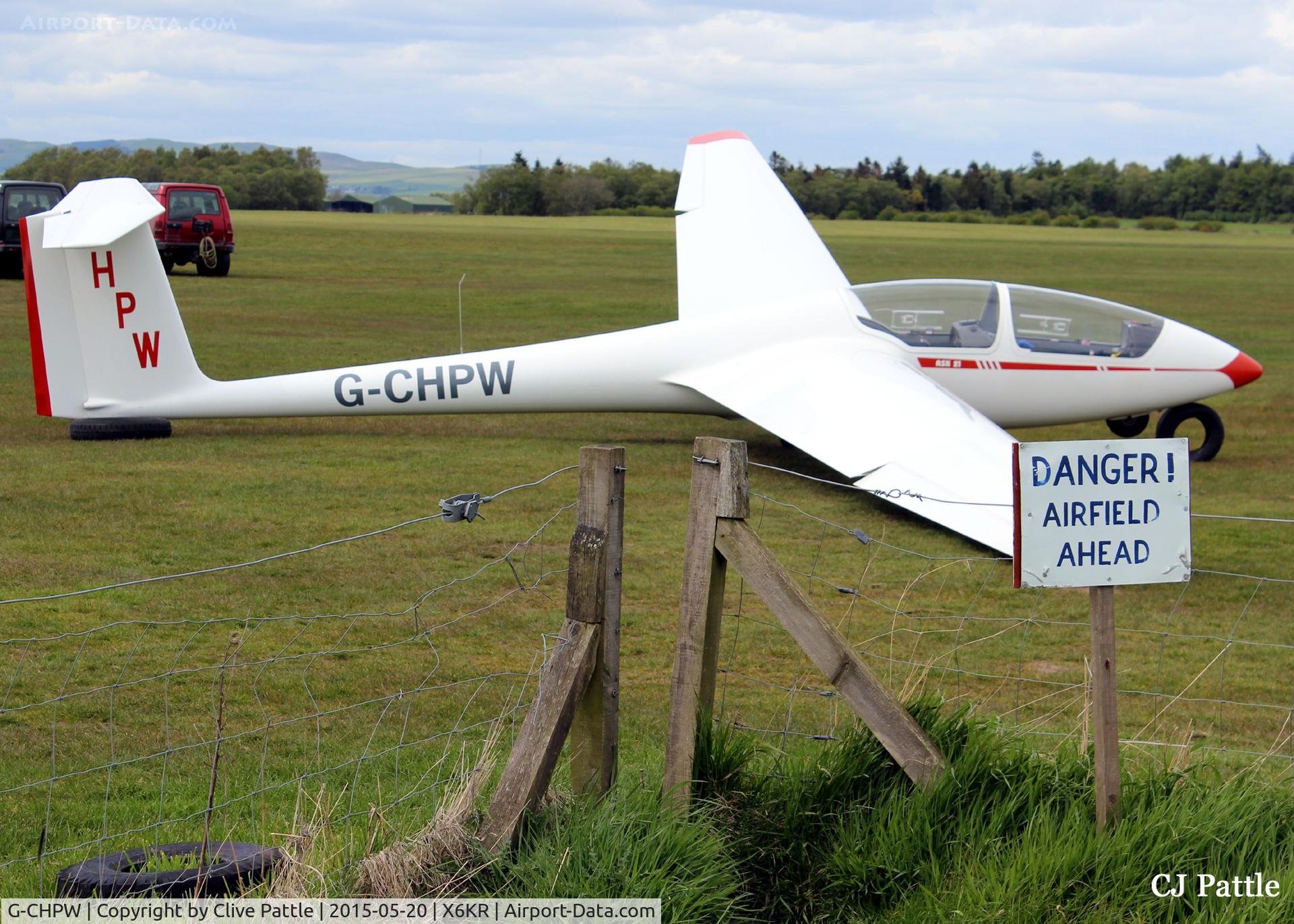 G-CHPW, 1994 Schleicher ASK-21 C/N 21609, At rest at Portmoak, Scotland