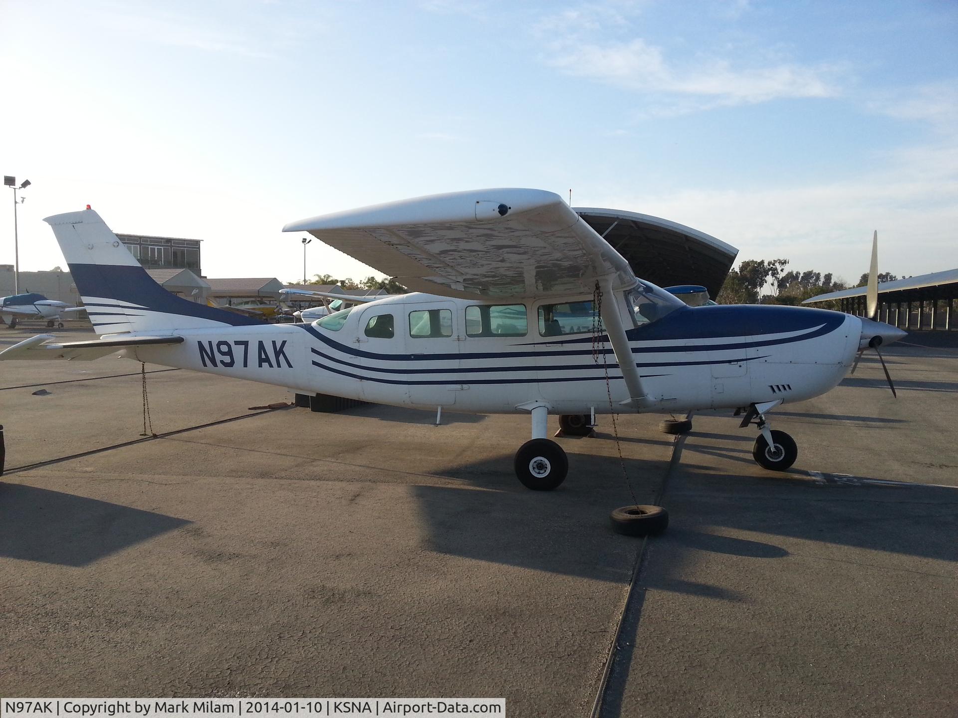 N97AK, 1981 Cessna 207A Skywagon 207 C/N 20700736, Got my High Performance endorsement in this plane.