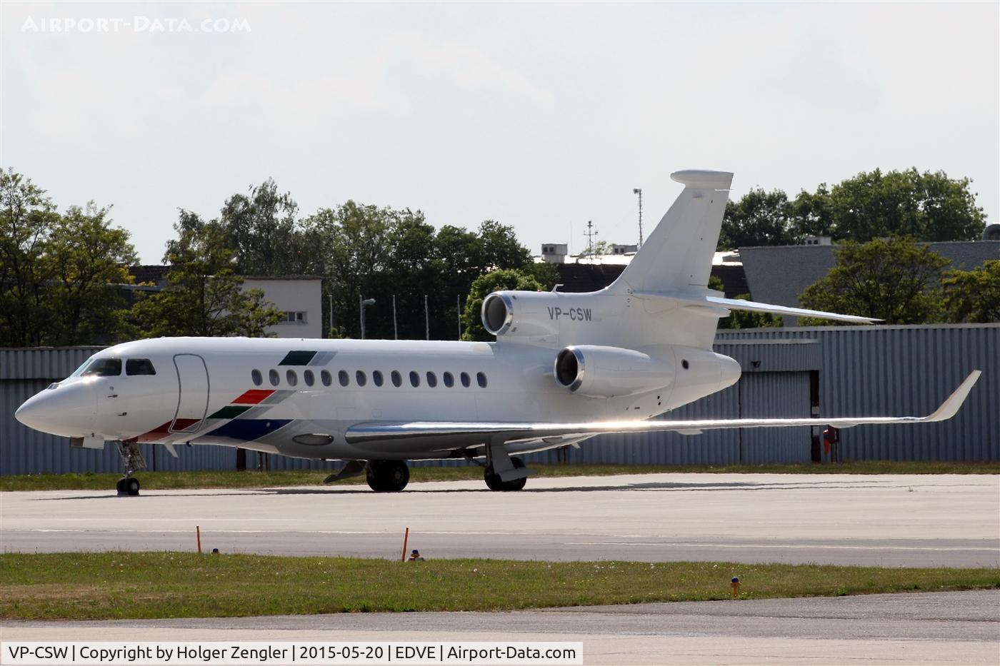 VP-CSW, 2011 Dassault Falcon 7X C/N 143, Another of Volkswagen aircrafts ....