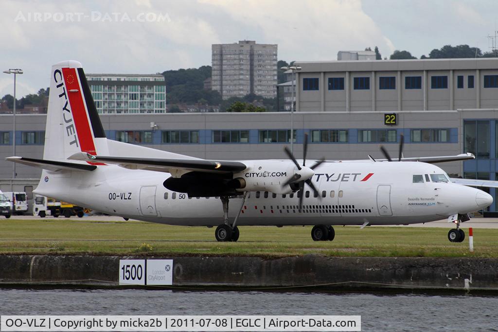 OO-VLZ, 1992 Fokker 50 C/N 20264, Taxiing
