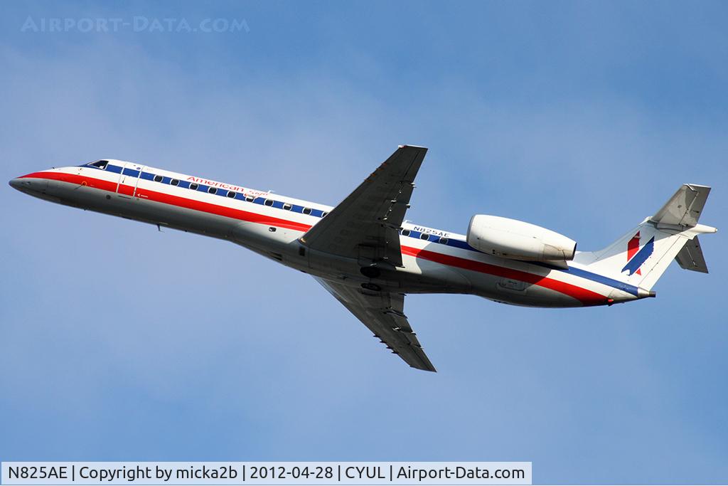 N825AE, 2002 Embraer ERJ-140LR (EMB-135KL) C/N 145589, Take off