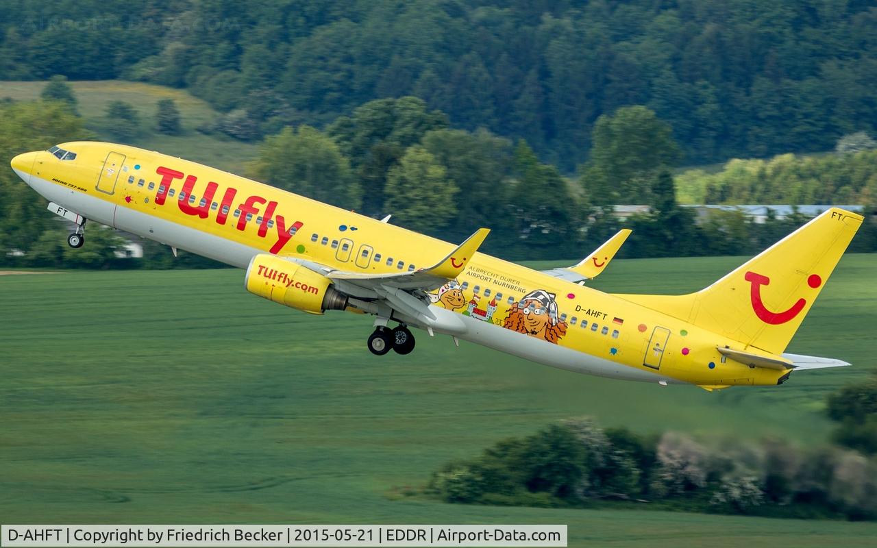 D-AHFT, 2000 Boeing 737-8K5 C/N 30413, departure to Rhodes via RW27
