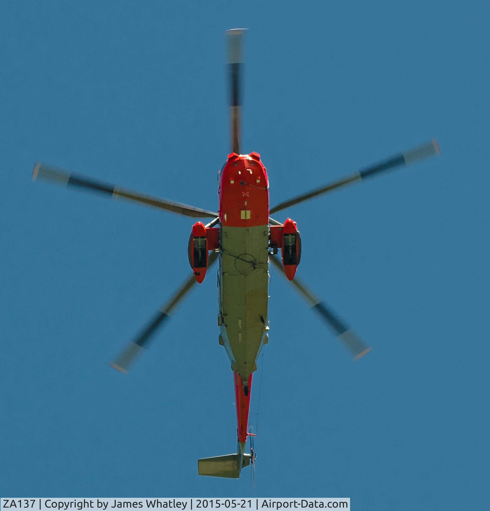 ZA137, 1981 Westland Sea King HU.5SAR C/N WA898, Taken near Stonehenge