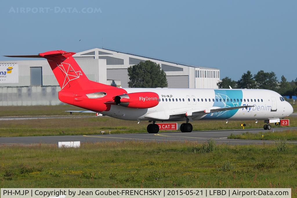 PH-MJP, 1995 Fokker 100 (F-28-0100) C/N 11505, DENIM 6551 to Nottingham