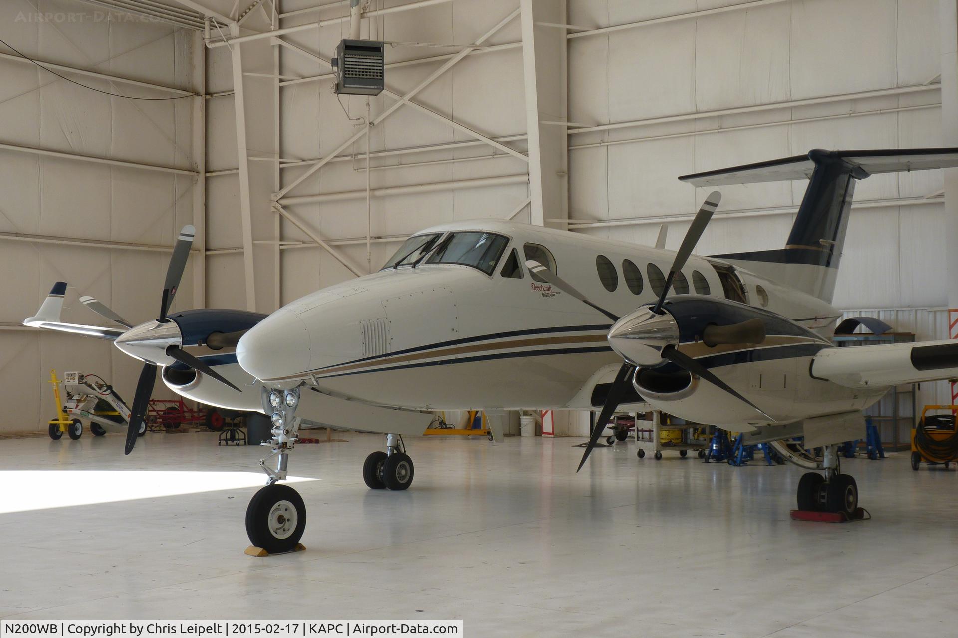 N200WB, 2001 Raytheon B200 King Air C/N BB-1754, A local 