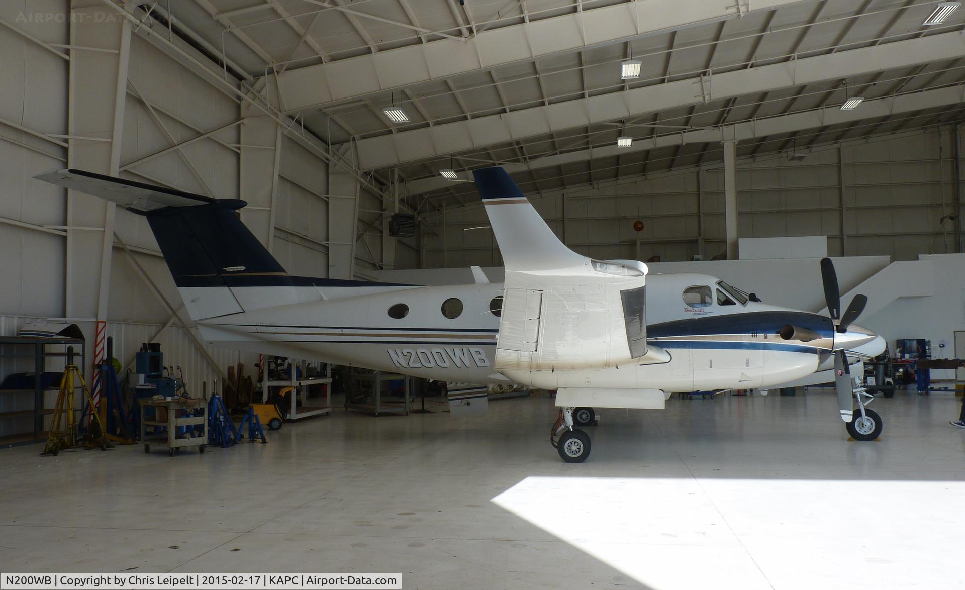 N200WB, 2001 Raytheon B200 King Air C/N BB-1754, A local 