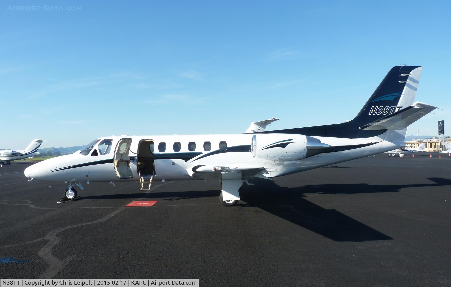 N38TT, 1981 Cessna 550 C/N 550-0268, A nice 1981 Cessna Citation II parked at the Napa Jet Center at Napa Airport, CA.